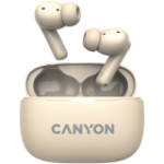 CANYON headset OnGo TWS-10 ANC+ENC Beige