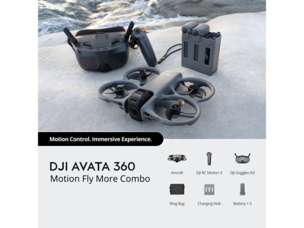 DJI Avata 360 Motion Fly More Combo (DJI Goggles N3) DJI Avata 360 Motion Fly More Combo (DJI Goggles N3)