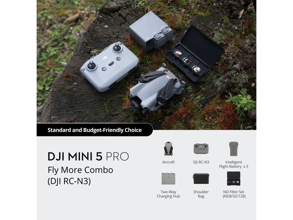 DJI Mini 5 PRO FMC (DJI RC N3)dron