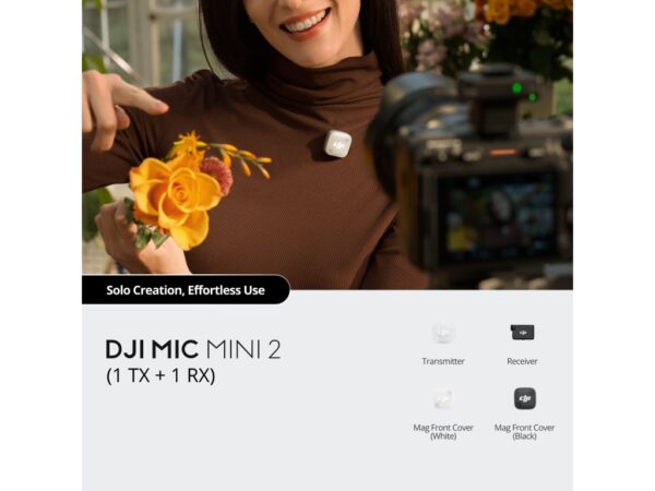 DJI Mic Mini 2 (1 TX + 1 RX) DJI Mic Mini 2 (1 TX + 1 RX)