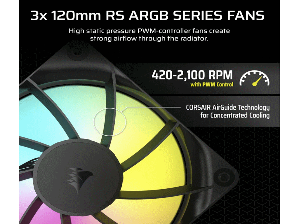 CORSAIR NAUTILUS 360 RS AIOLiquid CPU Cooler