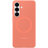 Samsung Galaxy S26+ Silicone Magnet Case Coralred