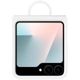 SAMSUNG Galaxy Z Flip6 / Flip7 FE Silicone Case White