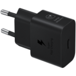 Samsung 25W Fast Charging USB-C Power Adapter Black (cable included)