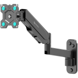 ONKRON TV Monitor Wall Mount Bracket for 13” – 34” Screens Full Motion with Gas Spring