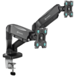 ONKRON Dual Monitor Desk Mount Stand for 13 to 32-Inch LCD LED Monitors up to 8 kg