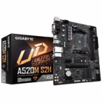 Gigabyte A520M S2H 1.2;AM4; 2xDDR4; M.2