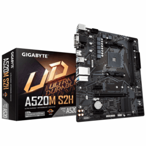 Gigabyte A520M S2H 1.2;AM4; 2xDDR4; M.2