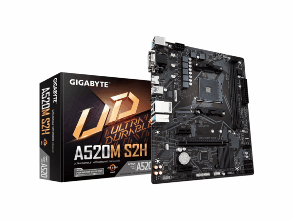 Gigabyte A520M S2H 1.2;AM4; 2xDDR4; M.2 Gigabyte A520M S2H 1.2;AM4; 2xDDR4; M.2