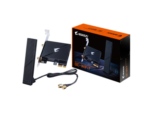 Gigabyte GC-WIFI7 Wi-Fi 7 PCIe WI-FI Card Gigabyte GC-WIFI7 Wi-Fi 7 PCIe WI-FI Card