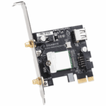 Gigabyte WIFI WB1733Dup to 1733Mbps; BL 5;