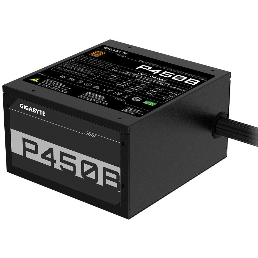 GIGABYTE PSU 450W 80+ bronze6xSATA