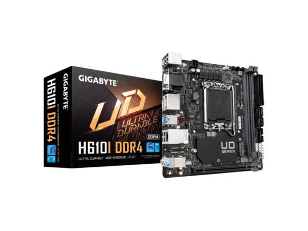 Gigabyte MB H610I DDR4LGA 1700; PCIe 4.0; Intel H6104xDDR4 Gigabyte MB H610I DDR4LGA 1700; PCIe 4.0; Intel H6104xDDR4
