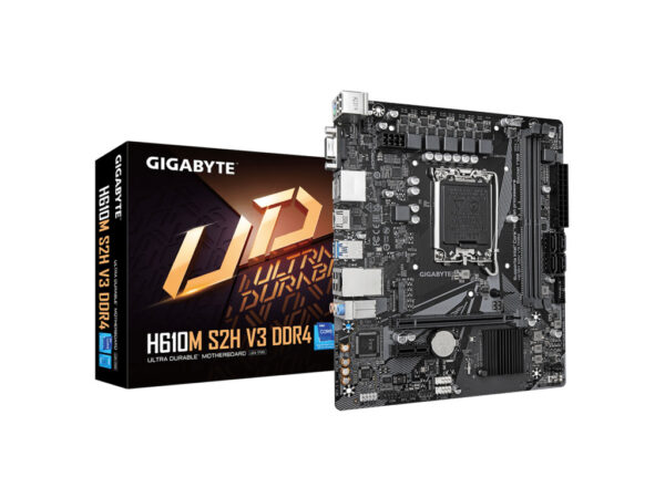 Gigabyte H610M S2H V3 DDR4LGA1700; 2xDDR4; M.2; 4xSATA6xUSB; HDMI
