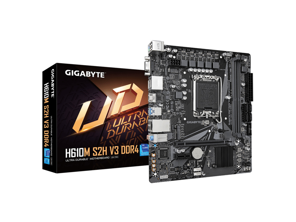 Gigabyte H610M S2H V3 DDR4LGA1700; 2xDDR4; M.2; 4xSATA6xUSB; HDMI