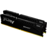 Kingston DRAM 32GB 5200MT/s DDR5 CL40 DIMM (Kit of 2) FURY Beast Black XMP