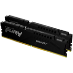 Kingston DRAM 16GB 5600MT/s DDR5 CL40 DIMM (Kit of 2) FURY Beast Black XMP
