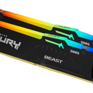 Kingston 64GB 6000MHz DDR5 RGBFury Beast (2x32GB)