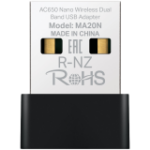 Mercusys MA20N AC650 Nano Wi-Fi USB Adapter