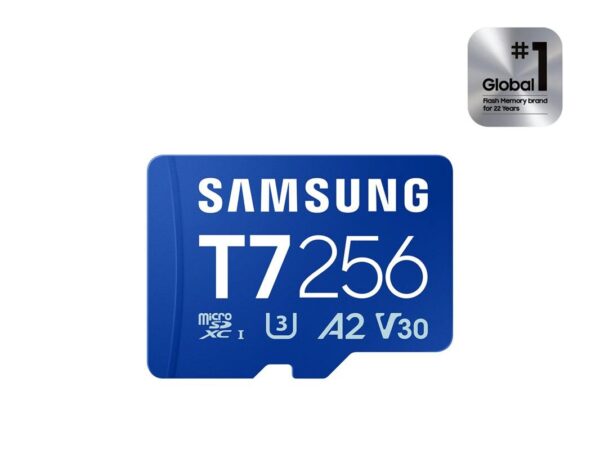 Samsung Micro SD 256GB T7Up to 170MBs Samsung Micro SD 256GB T7Up to 170MBs