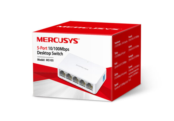 Mercusys MS105 Desktop Switch5x10/100 Mercusys MS105 Desktop Switch5x10/100