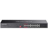 Mercusys MS120GP 20-Port Gigabit Rackmount Switch with 16-Port PoE+