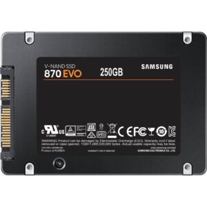 SAMSUNG SSD 870 EVO 250GB2.5'' SATA3;V-NAND MLC560MB/s read