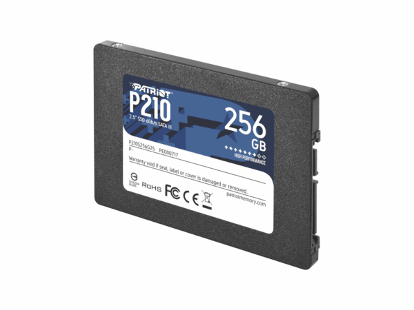 Patriot SSD 256GB 2.5''P210; up to R/W : 500/400 MB/s Patriot SSD 256GB 2.5''P210; up to R/W : 500/400 MB/s