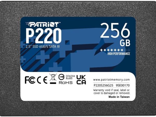 Patriot SSD 256GB 2.5" Patriot SSD 256GB 2.5"