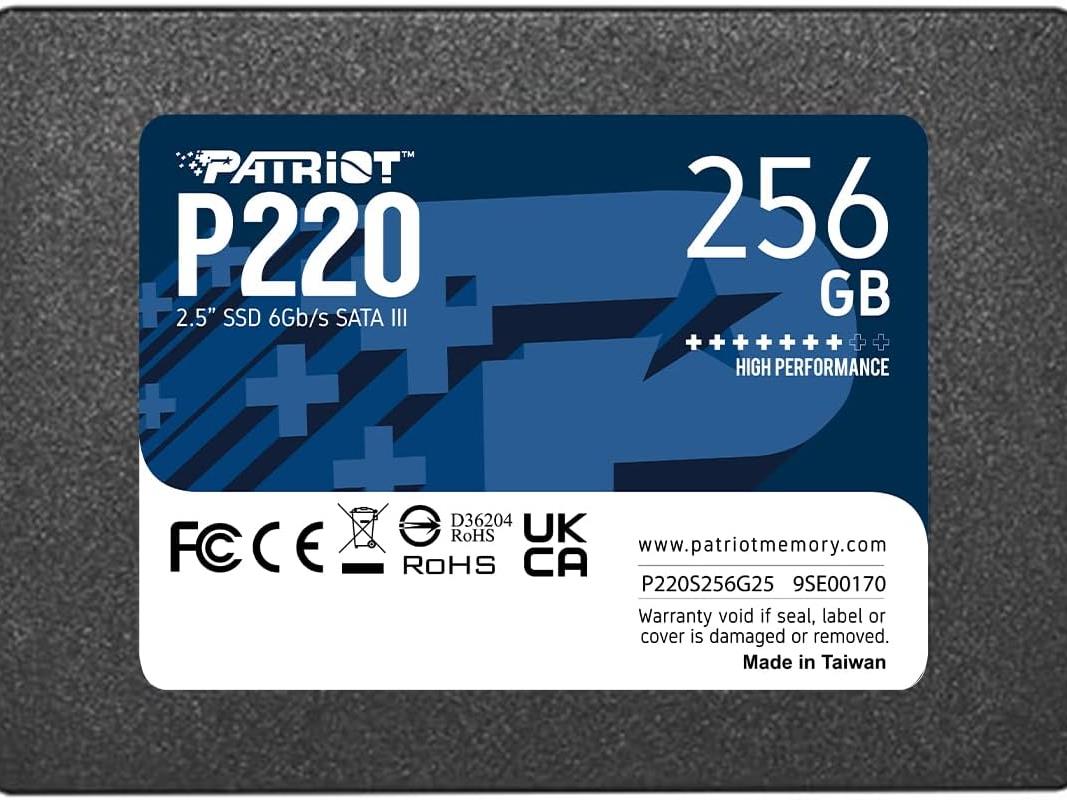 Patriot SSD 256GB 2.5"