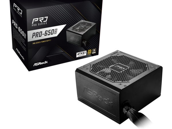 ASRock PSU 650W Gold ASRock PSU 650W Gold