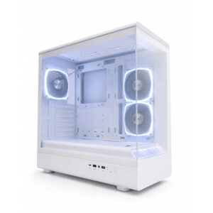 RYZE HEROIC HC500 3F White 1xARGB fan + 2x ARGB Reverse ATX, tempered glass - Slika 2