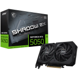 MSI Gaming RTX 5050 8G Shadow 2X OC Graphics Card (8GB GDDR6
