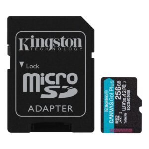 Kingston microSD 256GBCanvasGoPlus