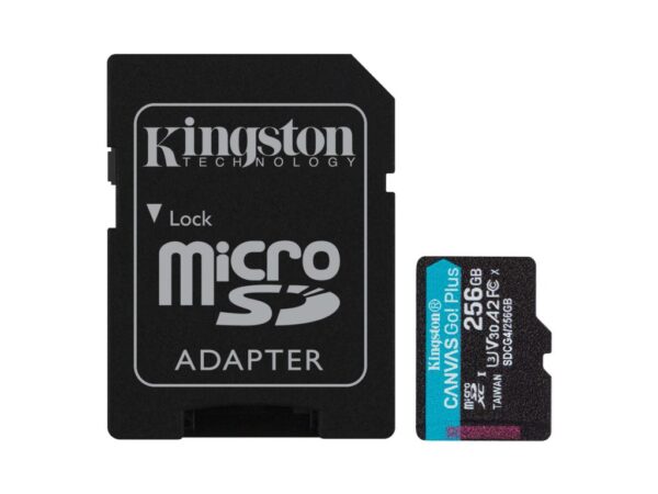 Kingston microSD 256GBCanvasGoPlus Kingston microSD 256GBCanvasGoPlus