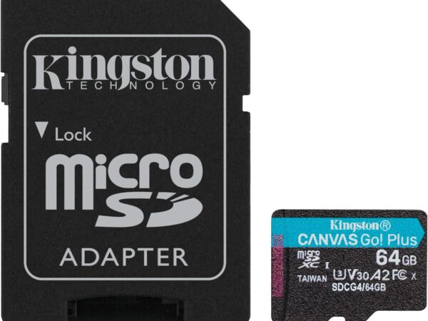 Kingston microSD 64GBCanvasGoPlus Kingston microSD 64GBCanvasGoPlus