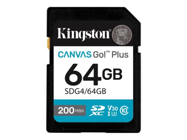 Kingston SD 64GB CanvasGoPlusSDXC Kingston SD 64GB CanvasGoPlusSDXC