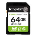 Kingston SD 64GB Class 10Canvas Select Plus100MBs Read