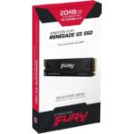 Kingston SSD 2TB NVMe M.2Fury Renegade