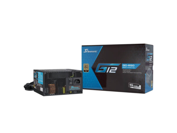Seasonic G12 GC80 850W Gold PC ATX 80 PLUS Gold Active 12 cm Seasonic G12 GC80 850W Gold PC ATX 80 PLUS Gold Active 12 cm