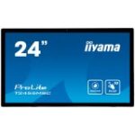 IIYAMA Monitor LED T2455MSC-B1 24” multi-touch IPS 1920x1080 16:9 400cd 1000:1 5ms projective capacitive touch HDMI DP USB