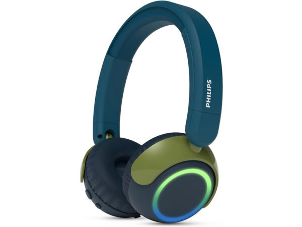 Philips TAK4200 djecije slusBT; LED svjetla; do 45h bateribezicno dijeljenje zvuka; aplikacija Philips TAK4200 djecije slusBT; LED svjetla; do 45h bateribezicno dijeljenje zvuka; aplikacija