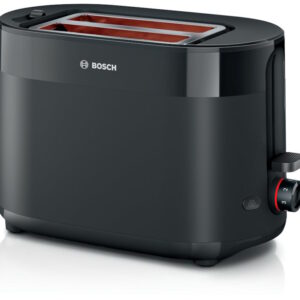 BOSCH Toster MyMoment TAT2M123, Crna, Dvije kriške, Snaga  800-950 W - Slika 1