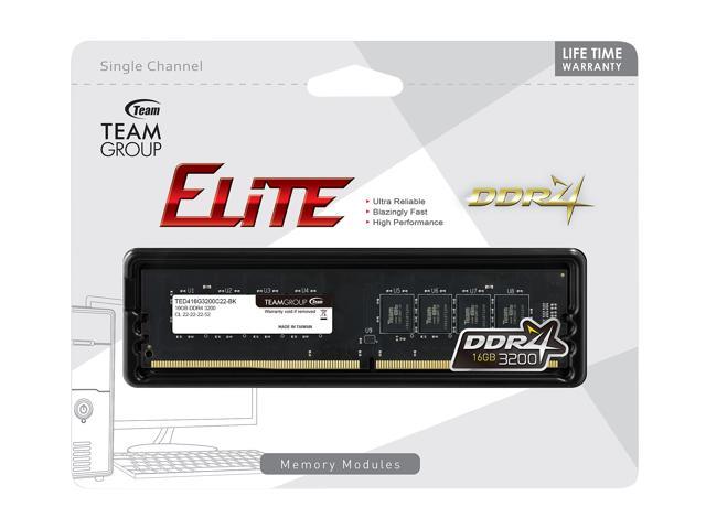 Team Elite 16GB 3200MHz DDR4 CL22