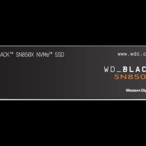 WD SSD 1TB SN850X NVMe BlackPCIe Gen4 x4