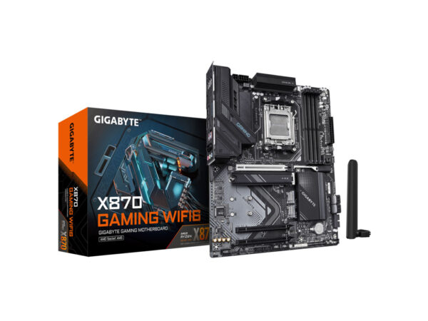 Gigabyte MB X870 GAMING WF6AM5; 4xDDR5; 3xM.2; 4xSATA10xUSB; WIFI 6; ATX; RAID Gigabyte MB X870 GAMING WF6AM5; 4xDDR5; 3xM.2; 4xSATA10xUSB; WIFI 6; ATX; RAID