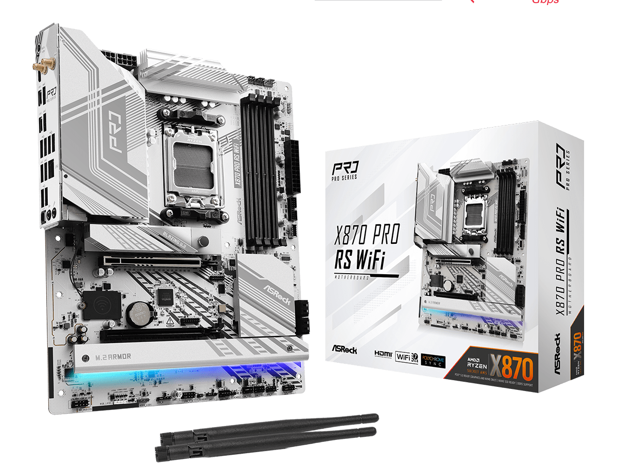 ASROCK MB X870 PRO RS WIFIAMD X870