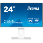 IIYAMA Monitor LED XUB2497HSN-W2 23.8" IPS 1920 x 1080 @100Hz 16:9 300 cd/m² 1300:1 1ms HDMI DP USB-C 65W RJ45 height