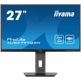 IIYAMA Monitor LED XUB2797QSN-B2 27" IPS 2560 x 1440 @100Hz 300 cd/m² 1300:1 1ms HDMI DP USB-C 65W RJ45 Daisy Chain USB Hub 3.2 height