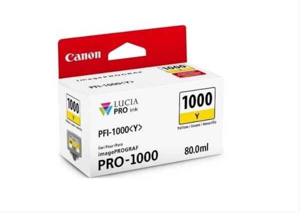 Tinta CANON PFI-1000 YELLOW Tinta CANON PFI-1000 YELLOW